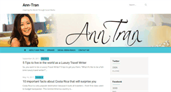 Desktop Screenshot of ann-tran.com